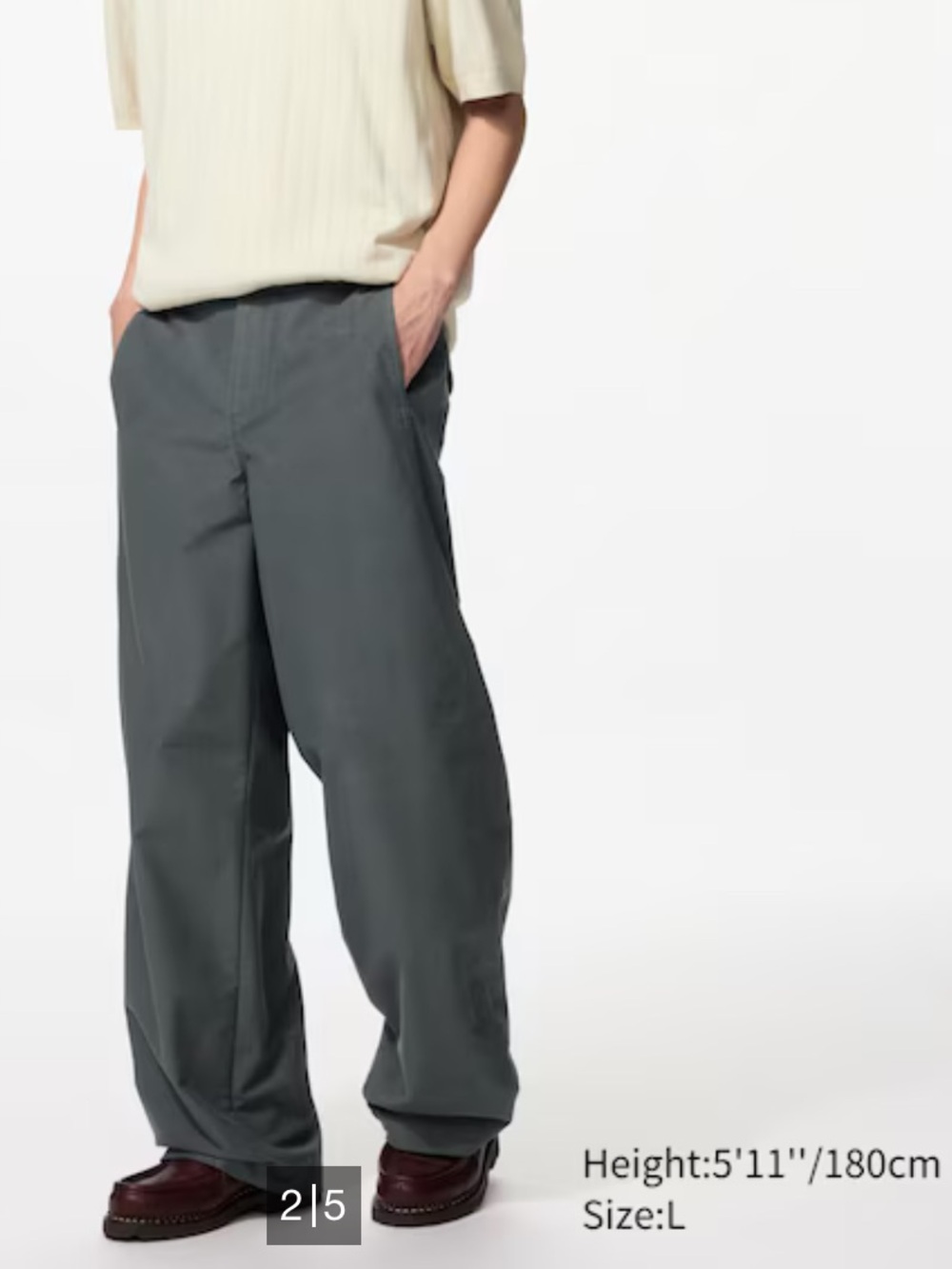Uniqlo JERSEY BARREL PANTS Unisex